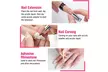 7 Pcs Nail Extension Gel Kit Acrylic Powder for Nail Art Decoration Acrylic Nail - Second Medium