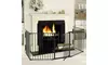 Baby Child Safety Gate Fire Gate Fireplace Pet Dog Cat Fence Steel & Plastic