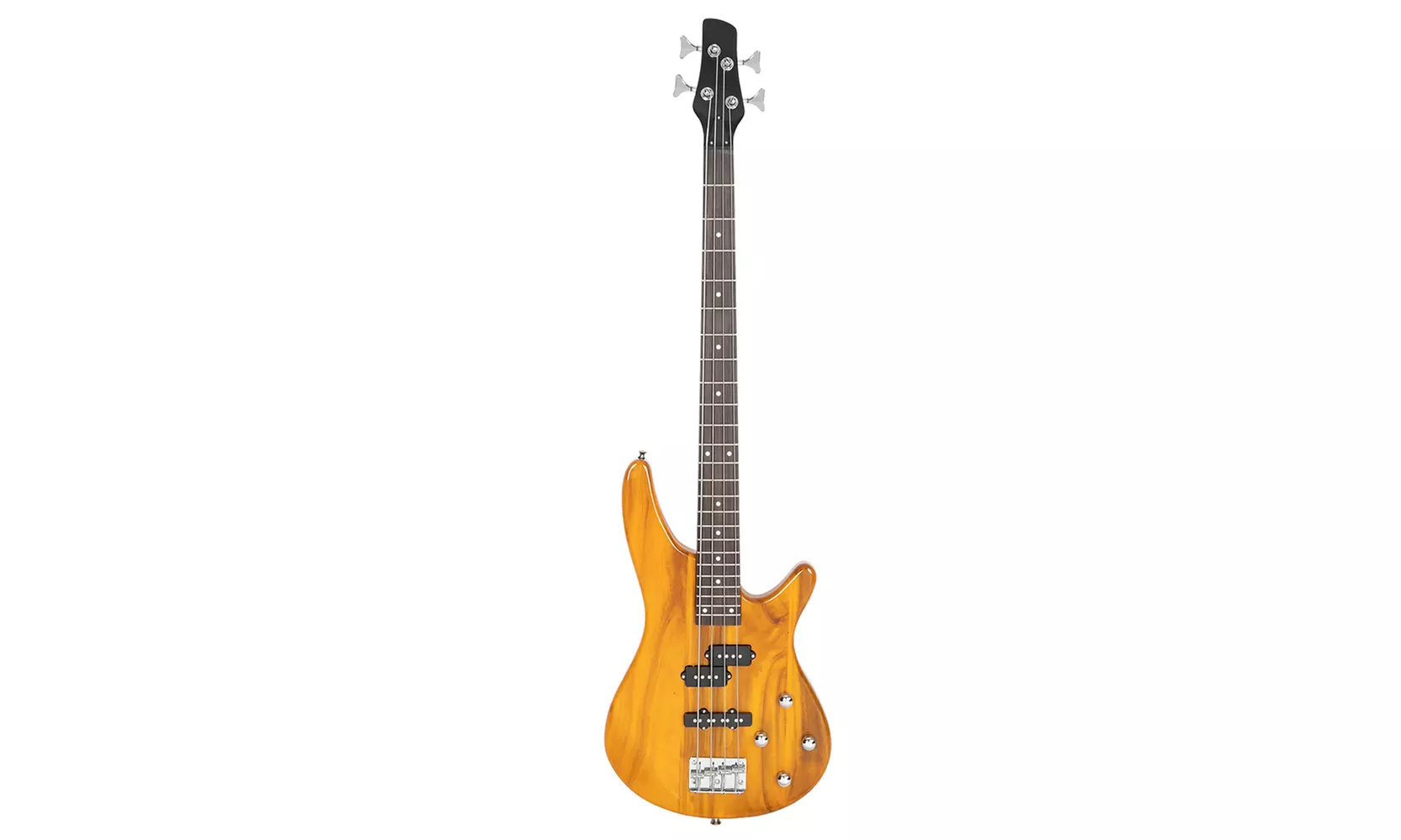 Glarry Bass Guitar Exquisite Stylish IB Bass with Power Line and Wrench Tool - Primary Image