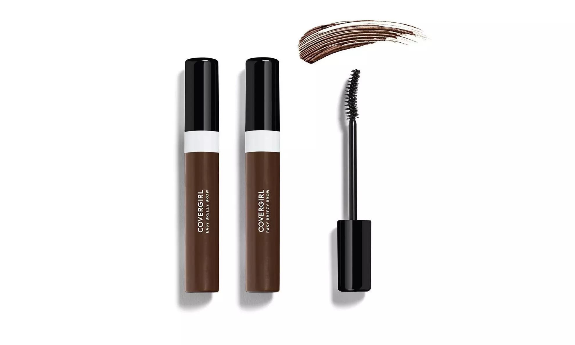 2 Pack! CoverGirl Easy Breezy Brow Shape & Define Eyebrow Mascara - Rich Brown - Primary Image