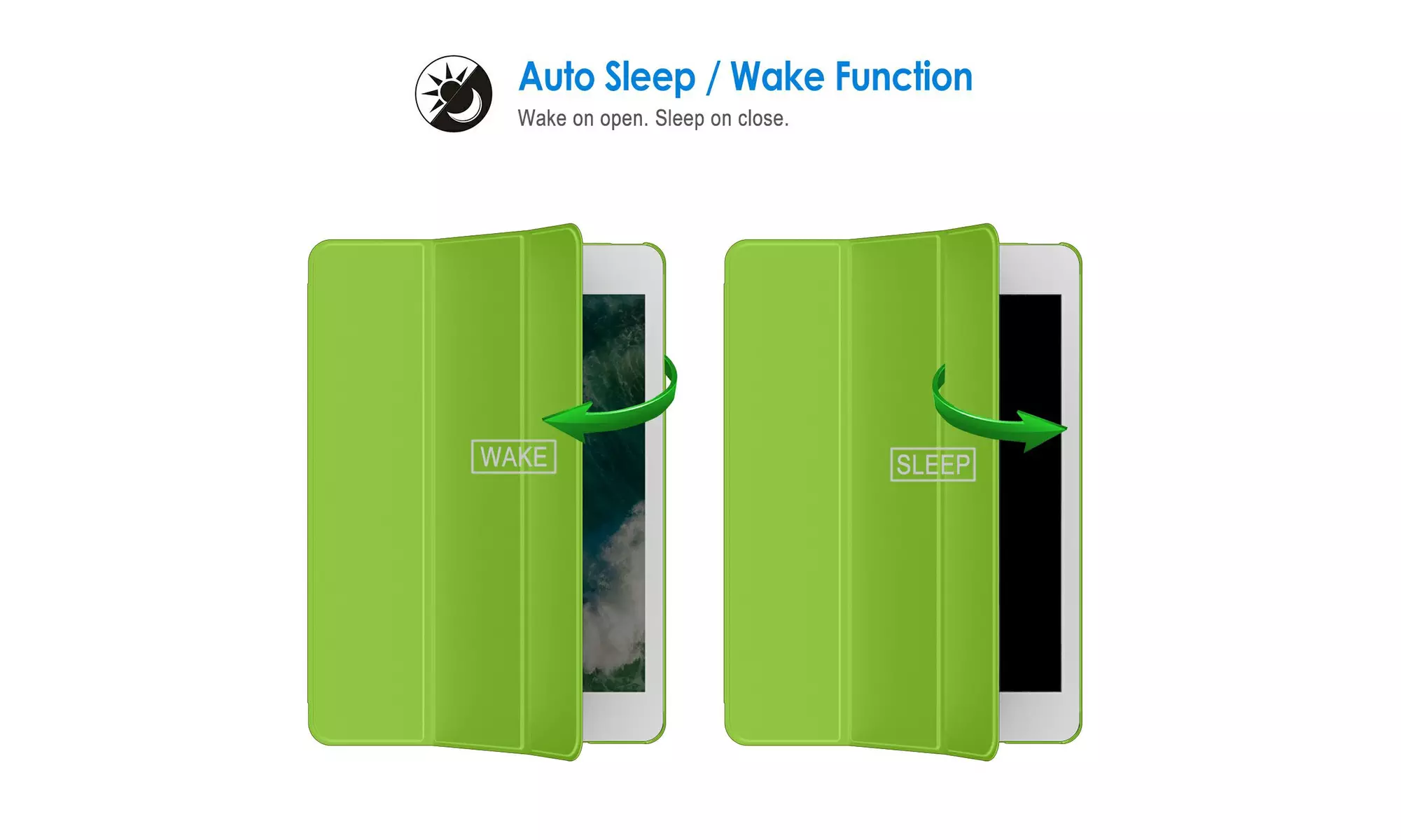 JETech Case for Apple iPad Mini 1 2 3, Hard Back Shell Soft-Touch Stand Cover