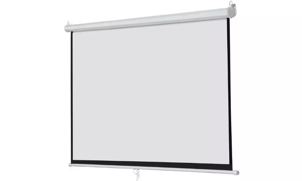 100 inch Projector Screen HDTV Outdoor Portable Home Theater Backyard Cimema - Second Medium