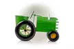 Metal Lime Green Tractor Planter - Second Medium