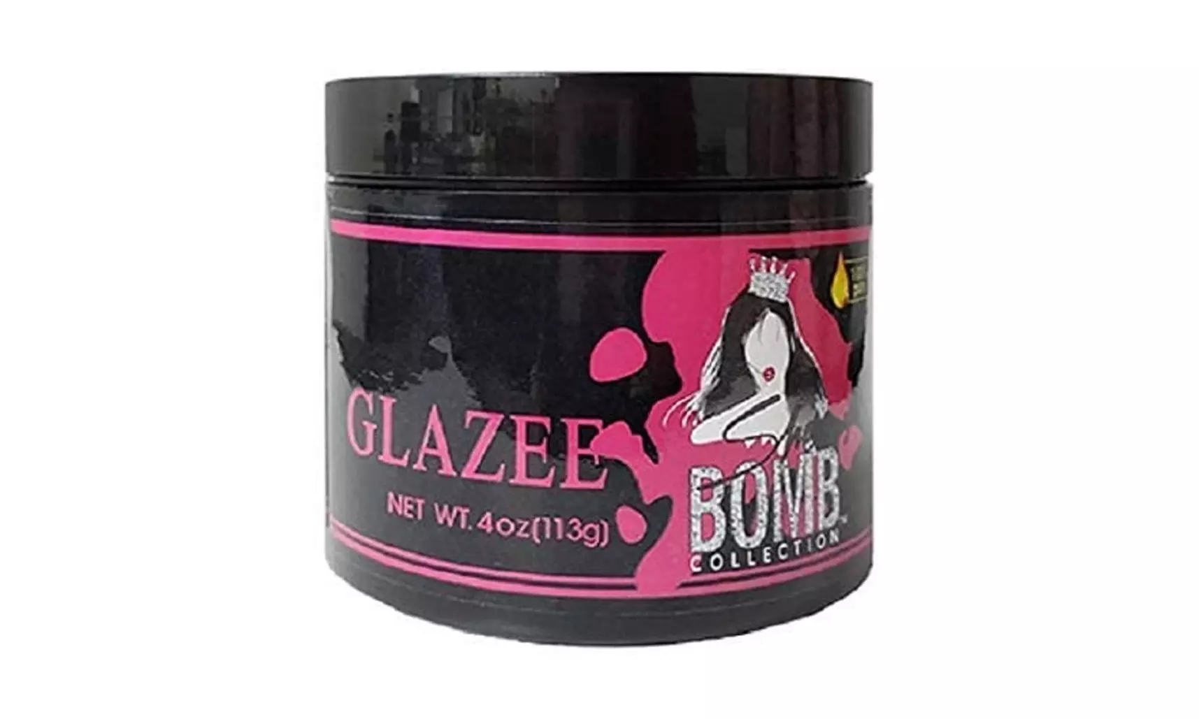 She Is Bomb Collection Glazee 4oz For Edges, Braids, and Twist Outs - Primary Image