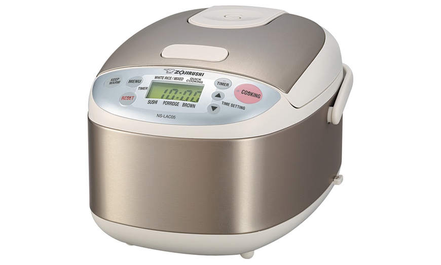 Zojirushi NS-LAC05 Micom Rice Cooker & Warmer | Groupon