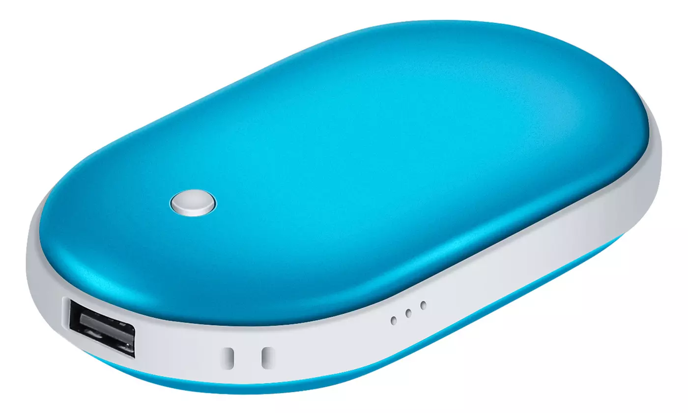 iMounTEK 5,000mAh Double-Sided Hand Warmer & Rechargeable Power Bank