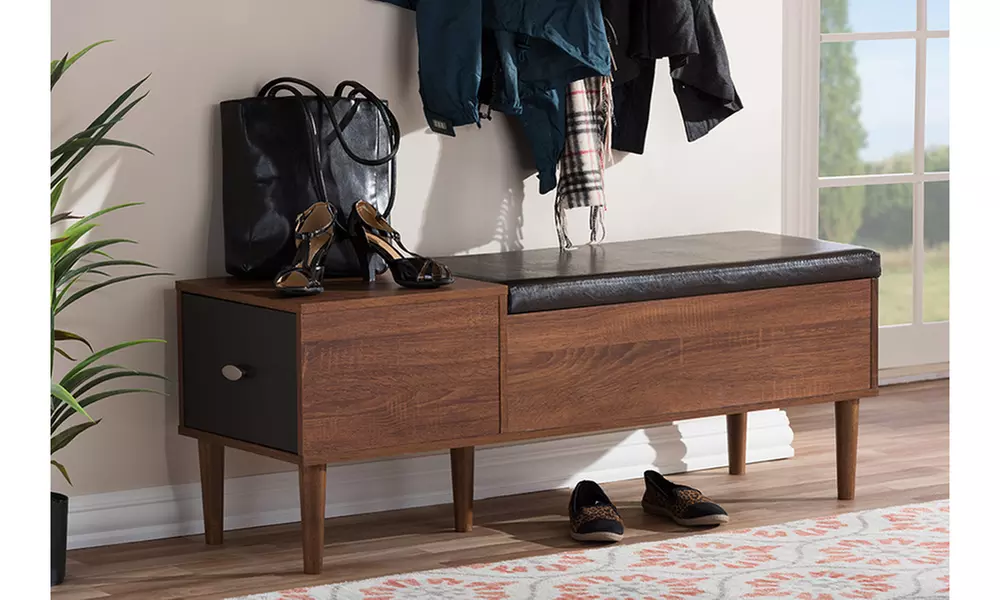 Darcy Shoe-Storage Bench - Primary Image