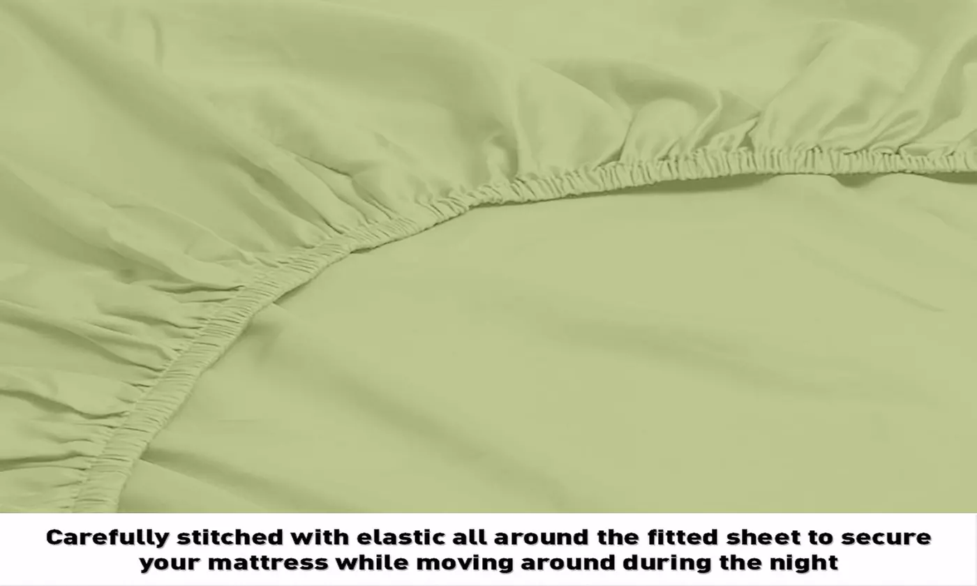 Home Sweet Home Extra Soft Deep Pocket Embroidered Sheet Set
