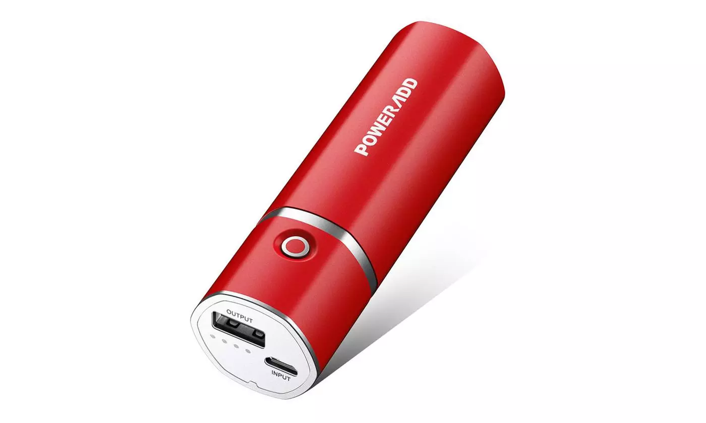 Poweradd 5000mAh Power Bank Portable Charger USB External Battery For Cell Phone - Second Medium