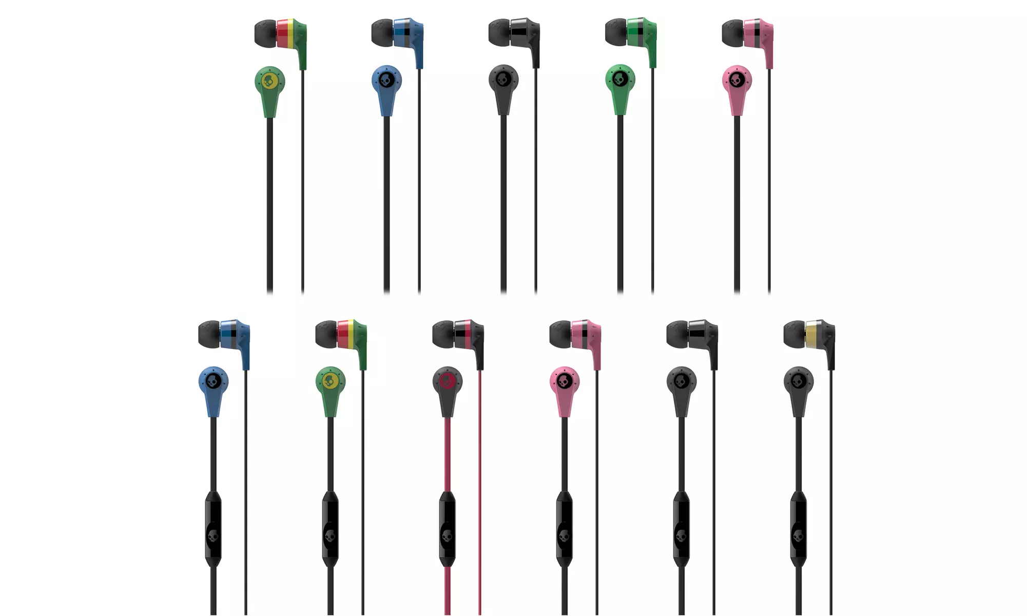 Skullcandy Ink'd 2.0 Wired Earbuds with in-Line Microphone and Remote - Primary Image
