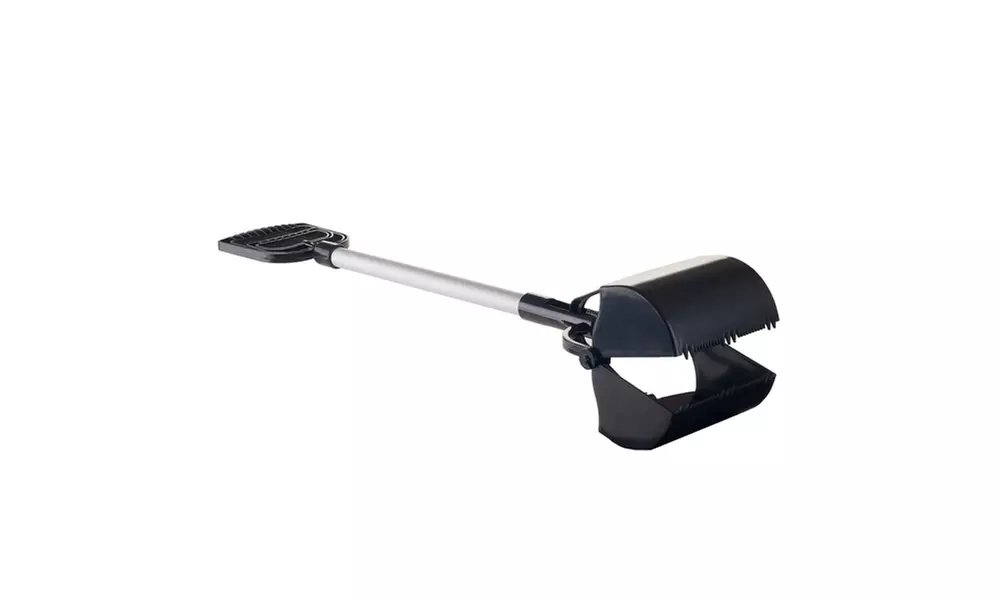 PETMAKER Portable Heavy Duty Spring Load Action Jumbo Pooper Scooper