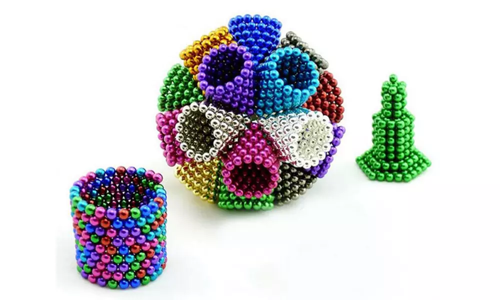 216pcs 3MM 5MM Buckyballs Magnet Magnetic DIY Balls Magic Cube Magnetic Spheres - Primary Image