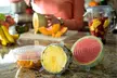 6PCS Stretch Reusable Silicone Bowl Wraps Food Saver Cover Seal Insta Lids - Second Medium