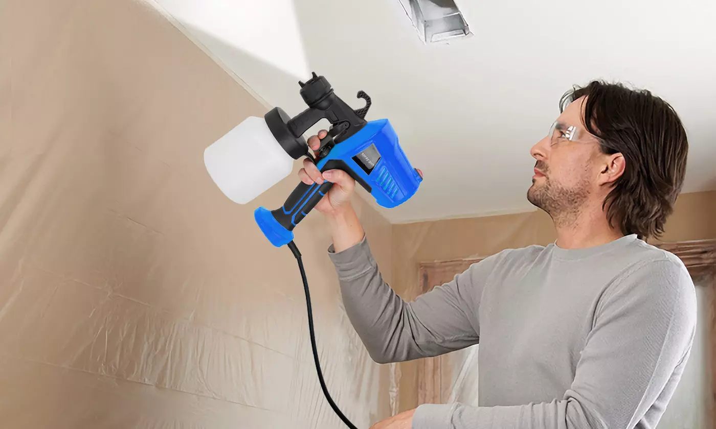 PaintMax 700W 800ml Electric Paint Sprayer Handheld HVLP Spray Paint Gun