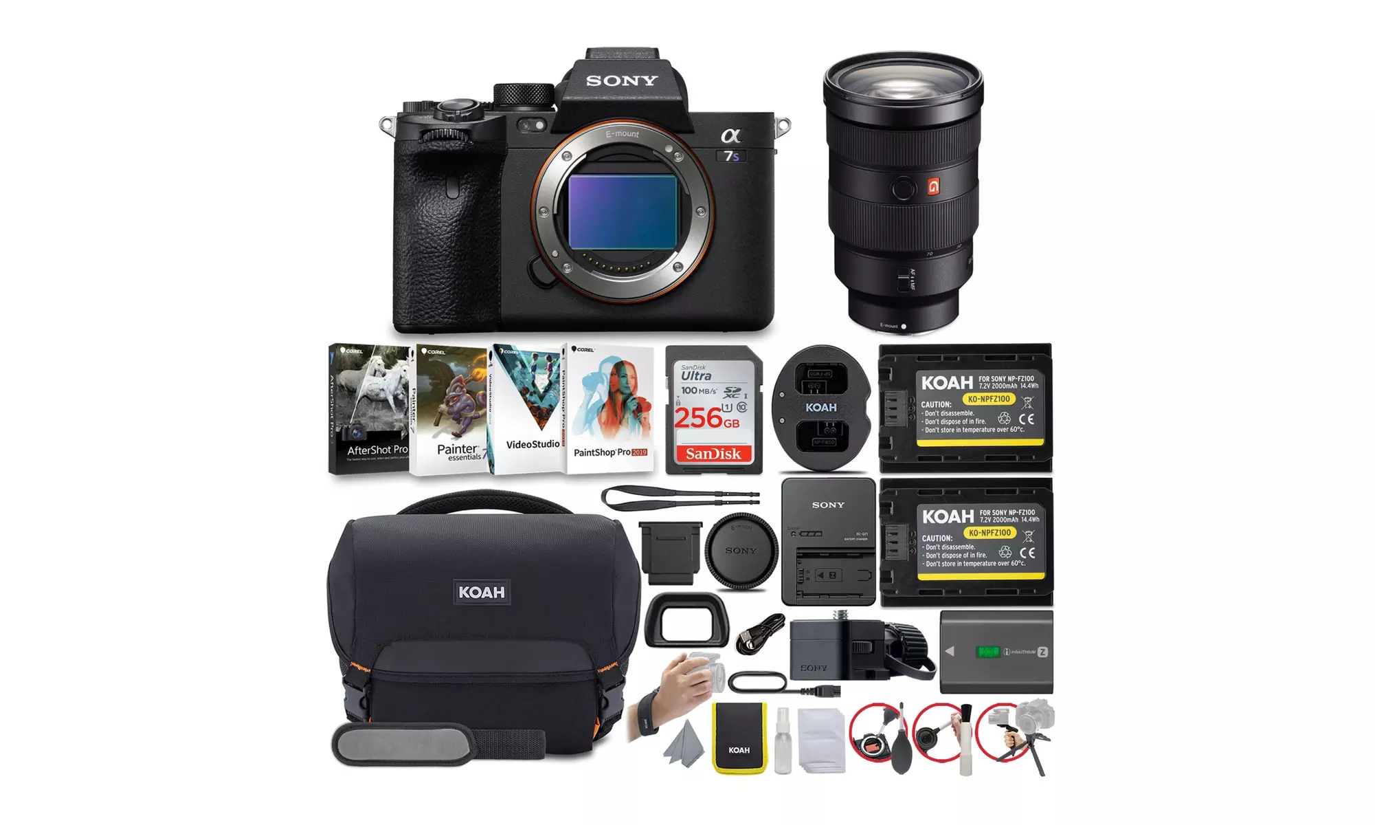 Sony Alpha a7S III Mirrorless Digital Camera with 24-70mm G-Master Lens Bundle - Primary Image