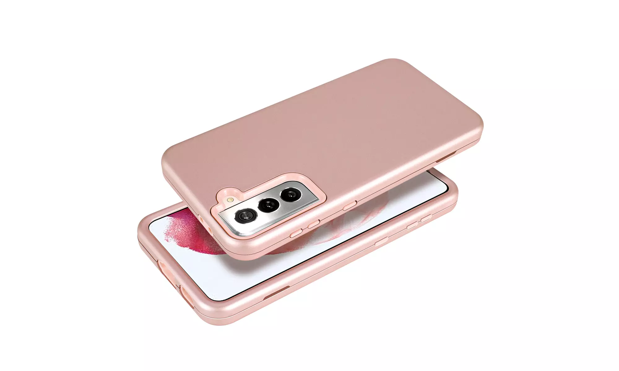 3 In 1 Shockproof Slim Armor Hybird Silm Case For Samsung Galaxy S21/S21 Plus