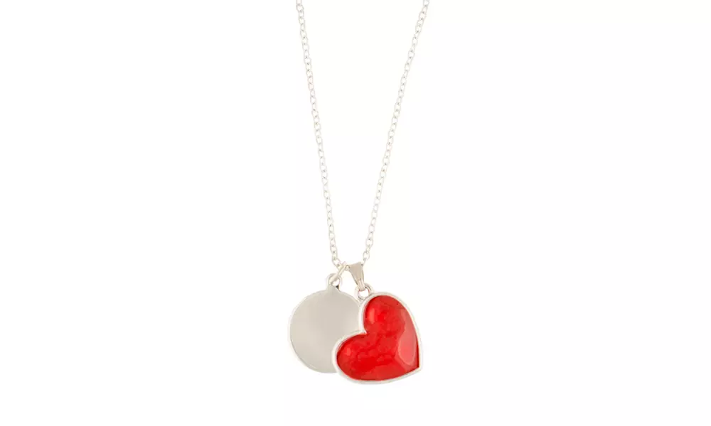 Heart Drop Necklace - Primary Image
