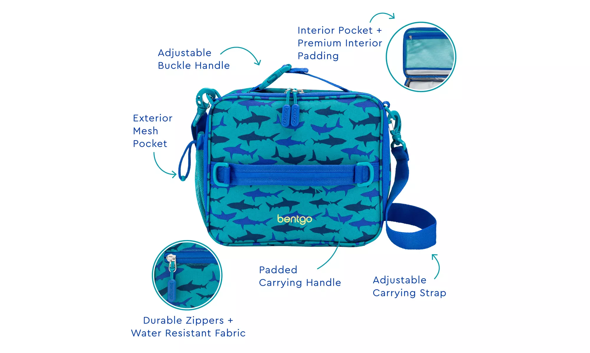 Bentgo Kids Lunch Bag - Durable and Double Insulated