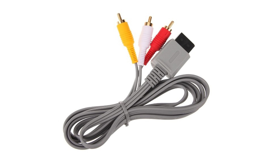 wii audio video cable