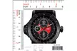 M Milano Expressions Rubber Strap Watch Style 4695 - Second Medium