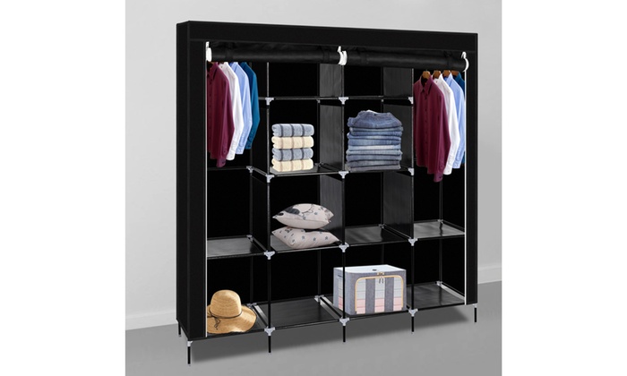 Up To 48 Off On Clothes Closet Storage Wardro Groupon Goods