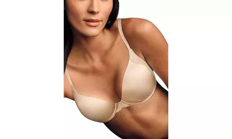 Maidenform 617914325497 Love the Lift Natural Boost Demi T-Shirt Bra Latte - Second Medium