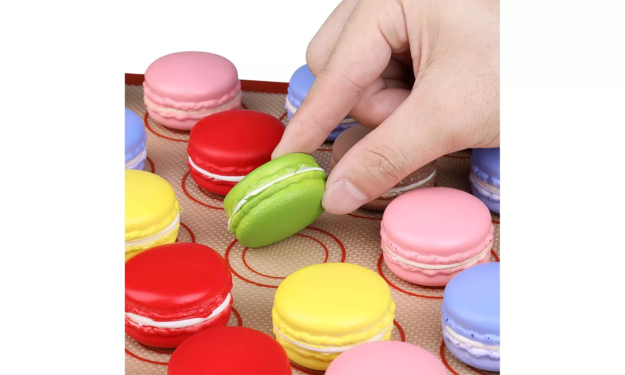 Silicone Macaron  Non Stick Baking Sheet For Perfect Size Macarons  - Second Medium