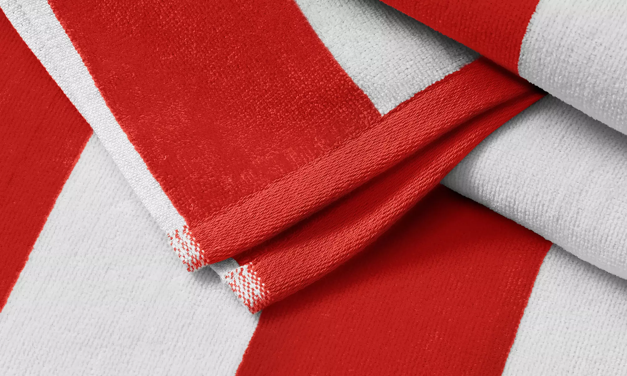 FreshFolds Four Pack Cotton Velour Beach Towels