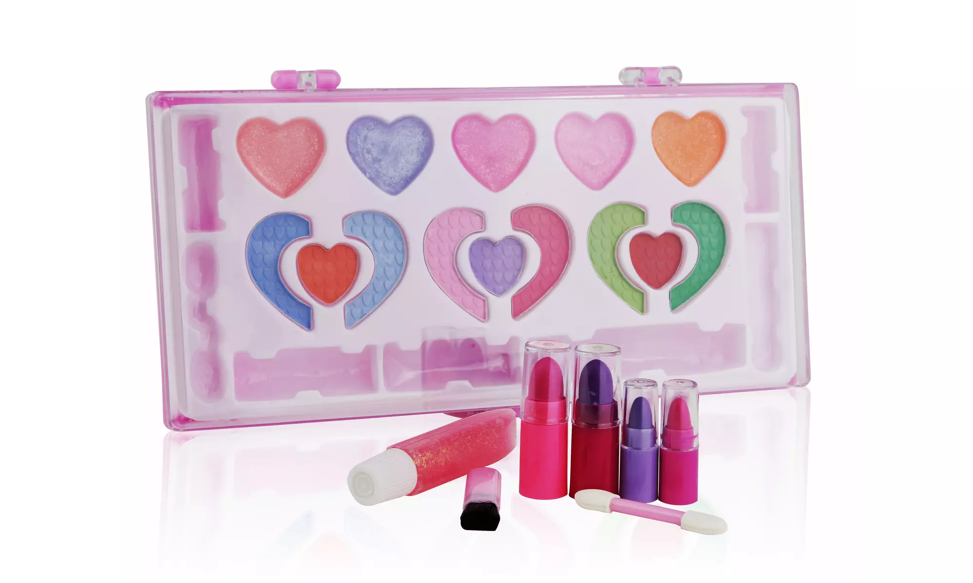 Pinkleaf Beauty Girls Washable Makeup Cosmetic kit, Special Designed For Kids - Primary Image