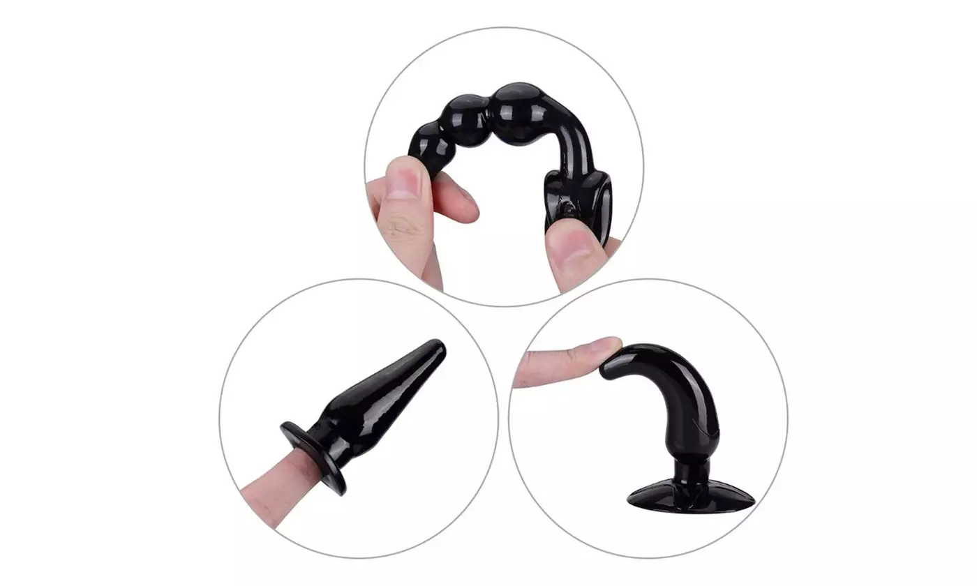10Pcs Vibrator Anal Plug Kit Stimulator Massager Sex Toy
