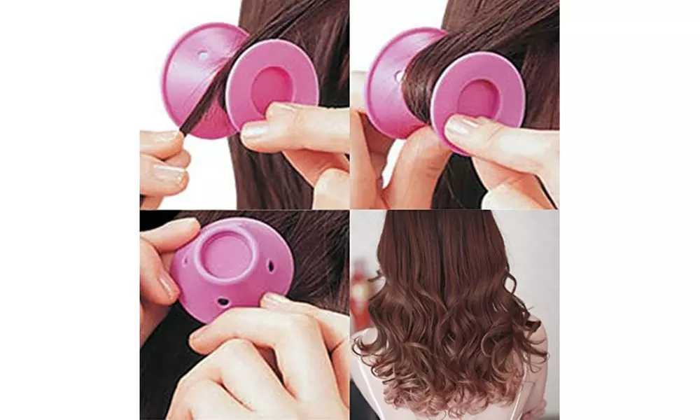 Silicone Hair Style Rollers Set (20-Piece) - Primary Image