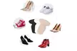 8Pcs Silicone Shoe High Heel Dance Insole Pad Cushion Gel Grips Foot Protector - Second Medium