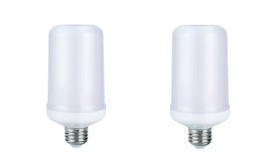 LED Flame Effect Fire Light Bulbs - Second Medium