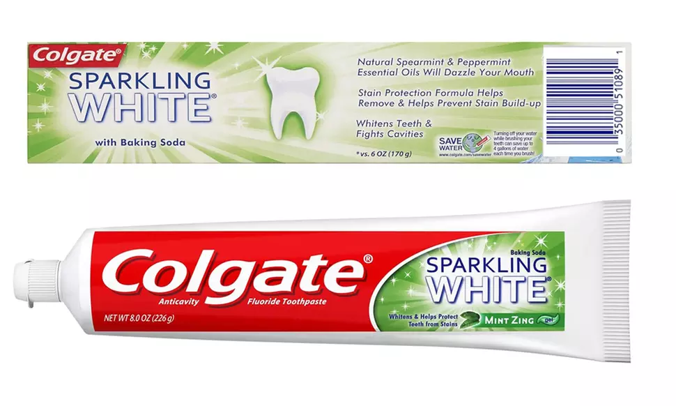 10 Pack Colgate Toothpaste Various Flavor Packs Available - Second Medium