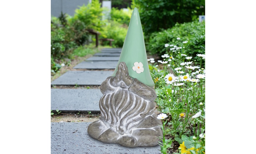 namaste solar garden ornament