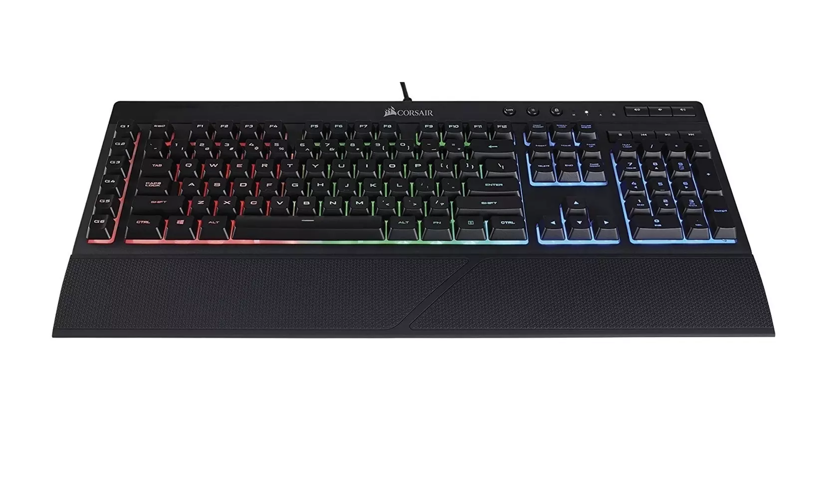 Corsair K55 RGB Gaming Keyboard - Certified Refurbished - Second Medium