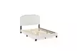 Furinno Nadia Nailhead Trim Bed Frame, Linen, Twin - Second Medium