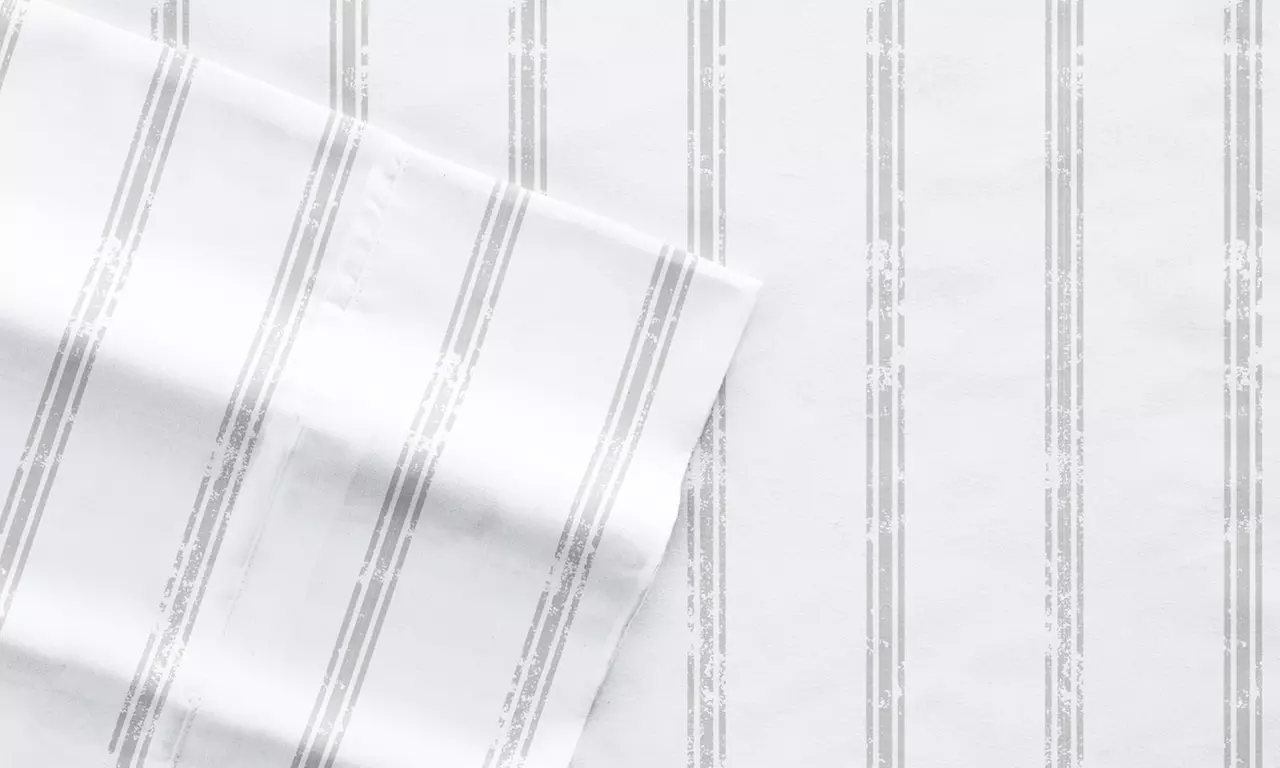 Home Collection Premium Ultra Soft Pattern 4 Piece Bed Sheets Set
