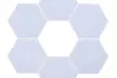 Hexagonal Quantum LED Wall Lights - Second Medium