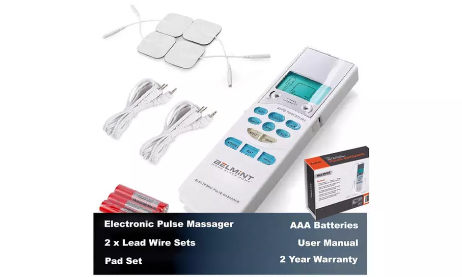 TENS Massager Tens Unit Therapy Pulse Muscle Pain Relief Stimulator Machine - Second Medium