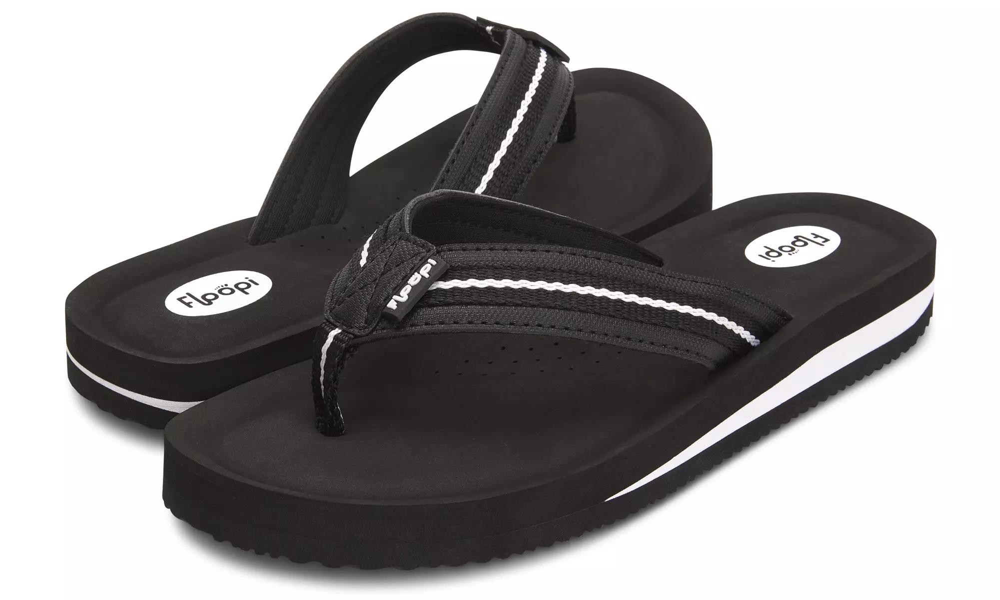 Floopi Women's Molded Cushion Thong Flip Flop Sandals