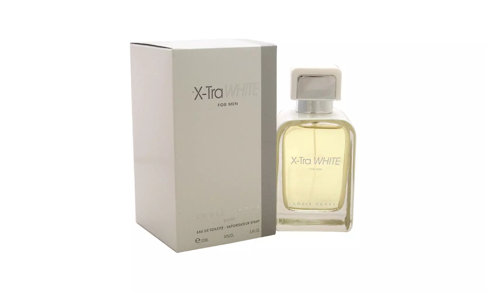 Louis Varel X-Tra White Eau de Toilette 3.4 oz / 100 ml Spray - Primary Image