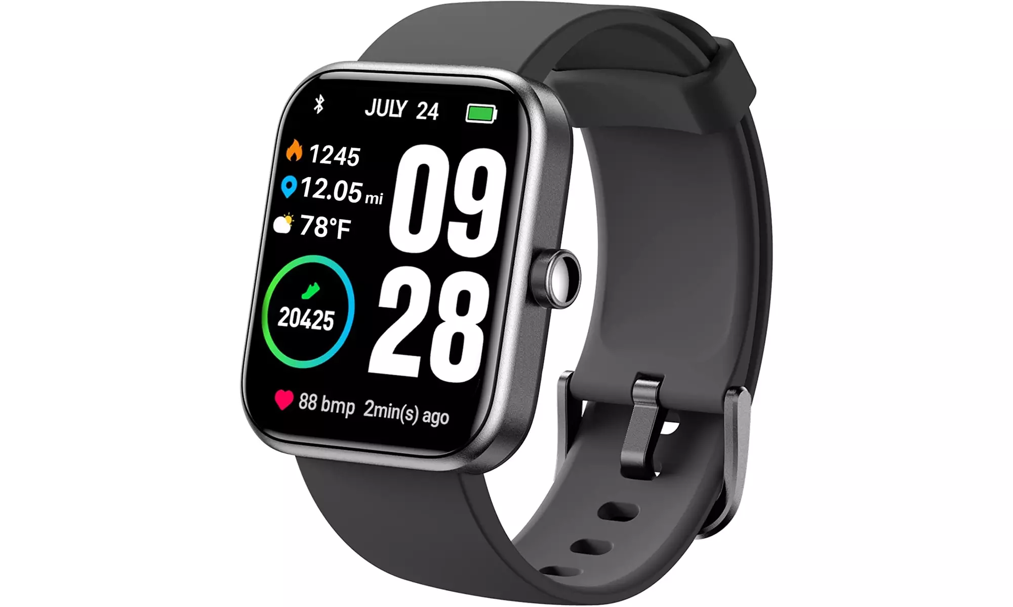 Smart Watch Alexa Built-in Fitness Tracker Heart Rate and Blood Oxygen Monitor - Primary Image