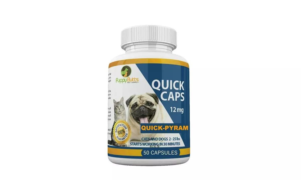 Pet Capsules Quick Caps Flea Killer For Cats And Dogs - Primary Image