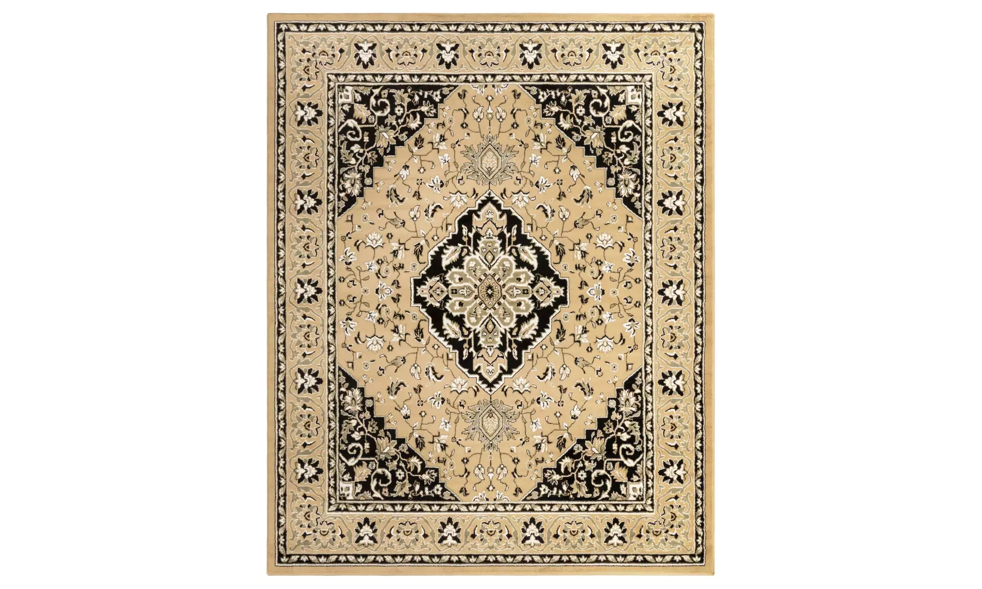 Superior Traditional Medallion Floral Door Mats Runner Indoor Large Area Rug - Primary Image