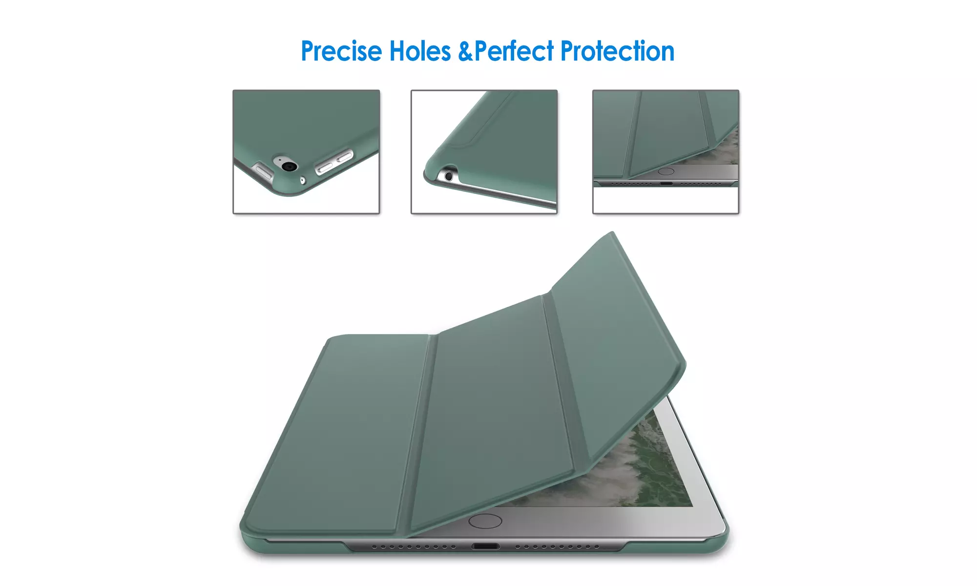 JETech Case for iPad Mini 4, Smart Cover with Auto Sleep/Wake