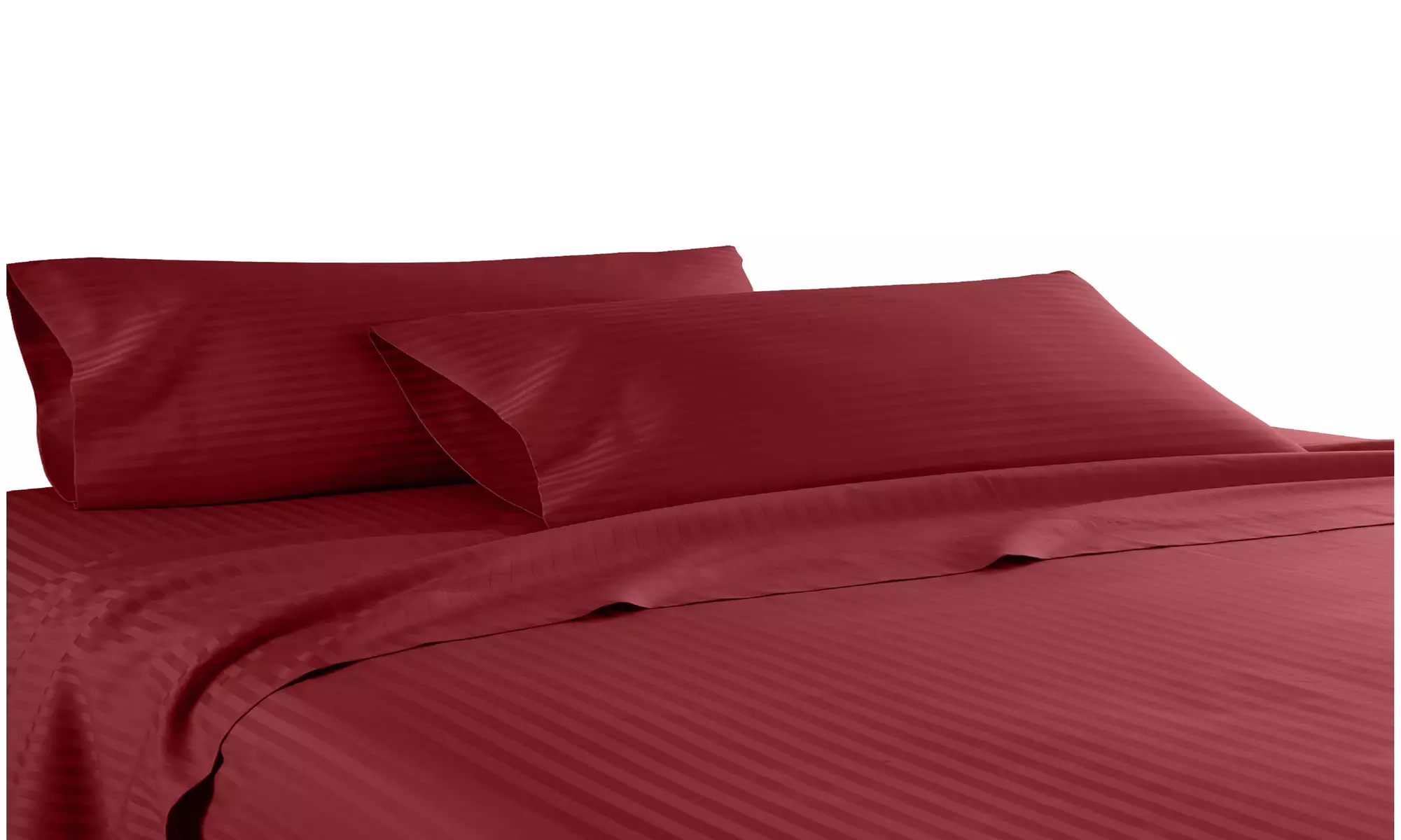 Home Sweet Home Dreams Inc 1200-Thread Count Stripe Cotton Sheet Set