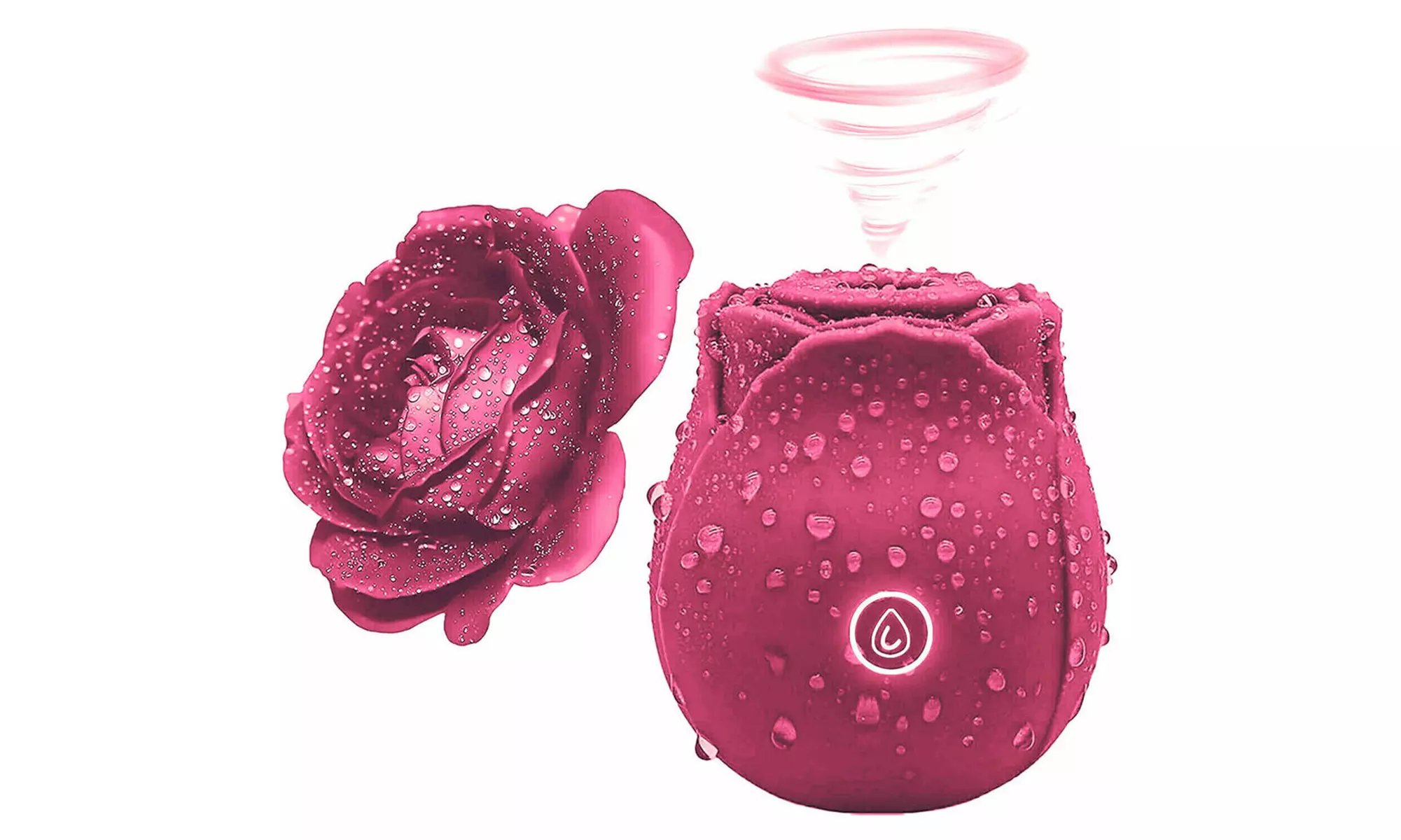 Up To 82% Off on Rose Shape Vibrator 10-Speed ... | Groupon Goods