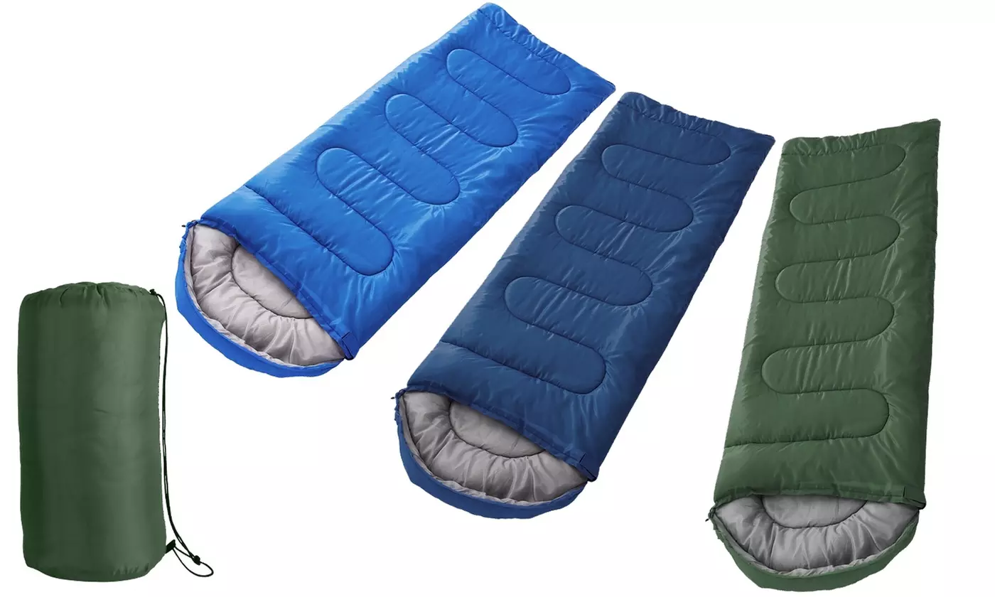 LakeForest 3-Season Sleeping Bag for Adults Warm Cozy Cold Weather Camping Gear