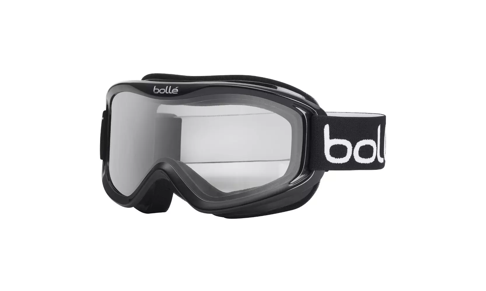 Bolle Mojo Snow Goggles (Shiny Black Frame/ Clear Lens) - Primary Image